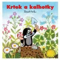 Krtek a kalhotky - omalovánky čtverec se samolepkami - Zdeněk Miler