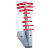 BONDHUS 13189 sada T-klíčů imbus s kuličkou BTX 80M/S metric ve stojanu