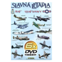 Slavná letadla RAF, USAF - NAVY (6 DVD)