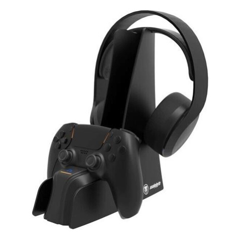 SNAKEBYTE PS5 Dual Charge 5 & Headset Stand black