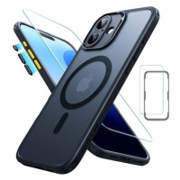 ESR Classic Pro Case (HaloLock) Set, Compatible with iPhone 16, Frosted Black