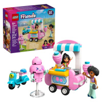 Lego® friends 42643 stánek s cukrovou vatou a skútr