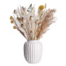 LIV Keramická váza 10 cm - bílá