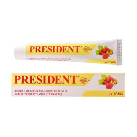 PRESIDENT zubní pasta gel děti 6+let jahoda 50ml ProfiCare