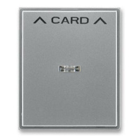 ABB Time, Time Arbo kryt kartového spínače ocelová 3559E-A00700 36 s průzorem