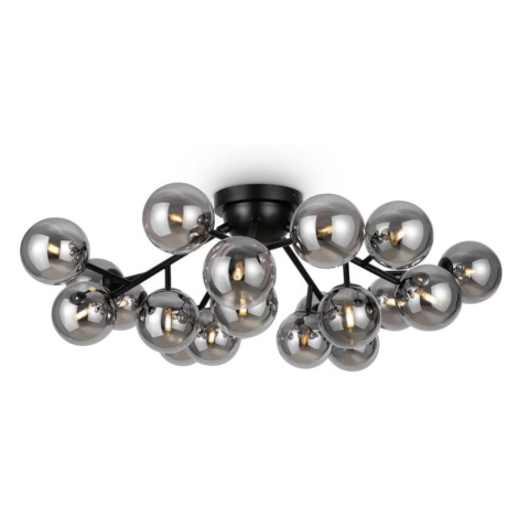 Maytoni MOD545CL-20B - Přisazený lustr DALLAS 20xG9/28W/230V černá MOD545CL-20B