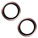 PanzerGlass HoOps ochranné kroužky Apple iPhone 15/15 Plus - růžový hliník