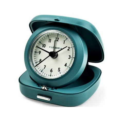 Legami Analog Travel Alarm Clock Petrol Blue