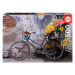 Puzzle Bicycle with Flowers Educa 500 dílů a Fix lepidlo od 11 let