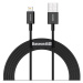 Baseus Superior Series rychlonabíjecí kabel Lightning 2.4A 2m černá