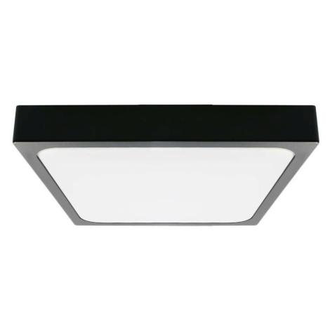 LED Koupelnové stropní svítidlo LED/18W/230V 3000K IP44 černá Donoci