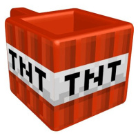 Minecraft - TNT - 3D hrnek