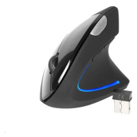 TRACER myš Flipper RF Nano USB, vertikální, bezdrátová, černá