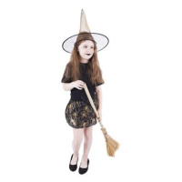 Rappa Čarodějnice sukně + klobouk dětská
