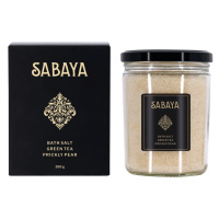 Sabaya Sůl do koupele Zelený čaj a opuncie, 350 g