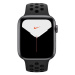 Apple Watch Nike Series 5 44mm Vesmírně šedý hliník s antracitovým/černým sportovním řemínkem Ni