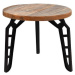 Odkládací stolek s deskou z mangového dřeva LABEL51 Flintstone, ⌀ 45 cm