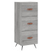 vidaXL Skříň highboard šedá sonoma 34,5 x 34 x 180 cm kompozitní dřevo