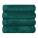 Scanquilt osuška modal soft smaragdová 140 × 70 cm