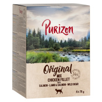 Purizon Adult 6 x 70 g - bez obilovin - Míchané balení 3 druhy