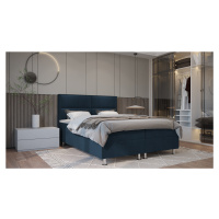 SFAB Kontinentální čalouněná postel ALBA (120x200 cm) Barva látky: MONOLITH 77