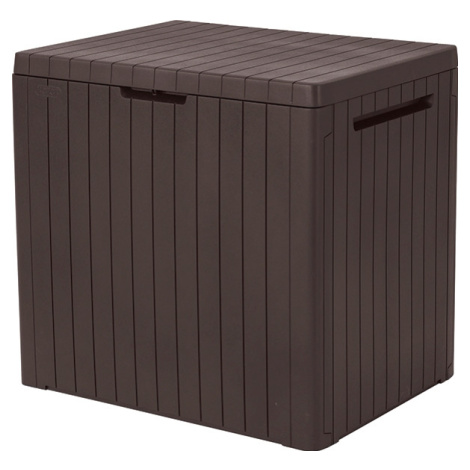 Keter City Storage - zahradní úložný box 113 L - 57,8 x 44 x 54,8 cm - Brown