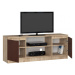 Stolek pod TV RTV 140 2D 1P sonoma / wenge