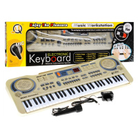 Mamido Mamido Dětský keyboard s mikrofonem nahráváním USB MP3