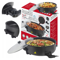 Elektrická Patelnia Největší 42cm XXL 1500W Nepřilnavá Non-stick