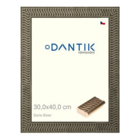 DANTIK rámeček 30 × 40, Doria Silver plexi čiré