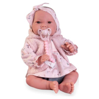 Antonio Juan 80322 Sweet Reborn Nica realistická panenka miminko s měkkým látkovým tělem 42 cm