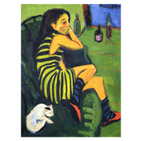 Obrazová reprodukce Artist Marcella, Ernst Ludwig Kirchner, 30 × 40 cm