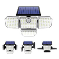 Iso Trade Solární lampa 181 LED s venkovním panelem Izoxis