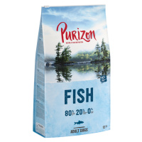 Purizon granule, 10 + 2 kg zdarma - Adult 80:20:0 s rybami - bez obilovin