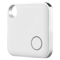 Smart tracker FIXED Tag s podporou Find My - bílý