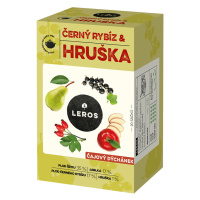 Leros Čajový dýchánek Černý rybíz&hruška 20x2,5 g