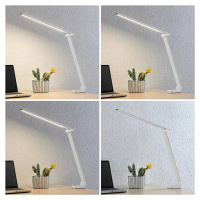 PRIOS Prios Tamarin stolní lampa LED, stmívatelná, bílá