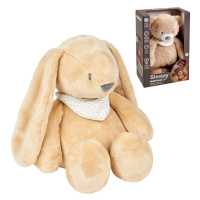 NATTOU - Usínaček plyšový hudební se světýlkem a senzorem pláče 4v1 Sleepy Bunny Pale Brown 0m+