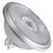 SLV BIG WHITE QPAR111 GU10 LED světelný zdroj stříbrný 12,5 W 3000 K CRI 90 30° 1005279