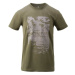 Helikon-Tex® Tričko Helikon T-Shirt (Adventure Is Out There) - Olive Green Velikost: L