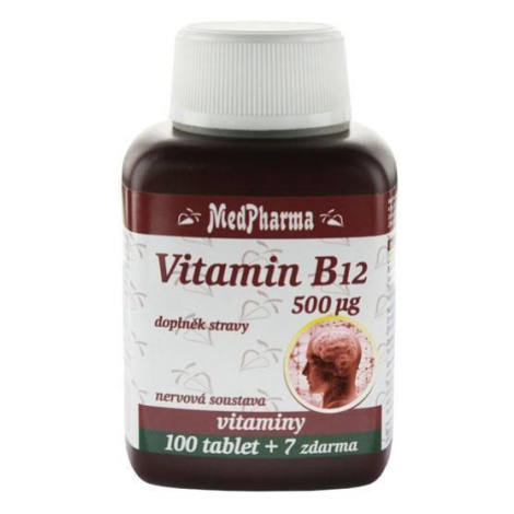 Medpharma Vitamin B12 500 mcg 107 tablet