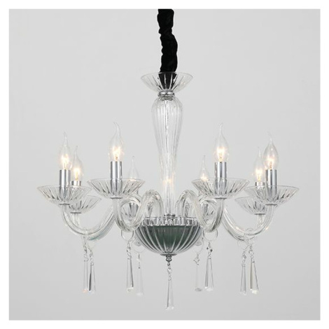 ACA Lighting Crystal závěsné svítidlo BLK80288PCC