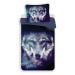 Jerry Fabrics s. r. o. Bavlněné povlečení 140x200 + 70x90 cm - Blue Wolf