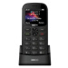 Tlačítkový telefon pro seniory Maxcom Comfort MM471, šedá