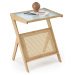 Přístavný stolek FLURO bambus