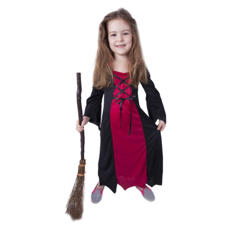 Dětský kostým bordó čarodějnice (M) e-obal