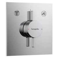 HANSGROHE DuoTurn E Baterie pod omítku, pro 2 spotřebiče, chrom 75417000