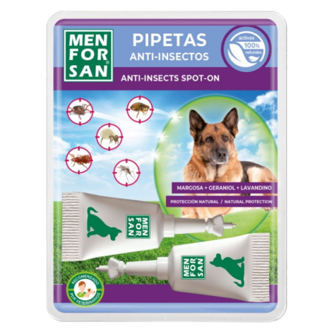 Menforsan přírodní antiparazitní pipety pro psy 2x1,5 ml