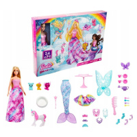 Barbie dreamtopia pohádkový adventní kalendář, mattel hgm66 / hvk26