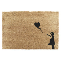 Rohožka z kokosového vlákna 40x60 cm Girl With a Ballon – Artsy Doormats